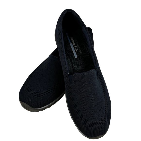 Skechers Shoes - Skechers Relaxed Fit Air Cooled Memory Foam Shoes Navy Reggae Fest - Willow 11